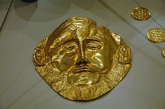 Микены Маска Агамемнона